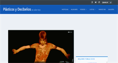 Desktop Screenshot of plasticosydecibelios.com